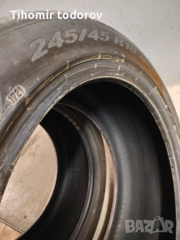 Pirelli P Zero 245/45/18, снимка 2 - Гуми и джанти - 54380496