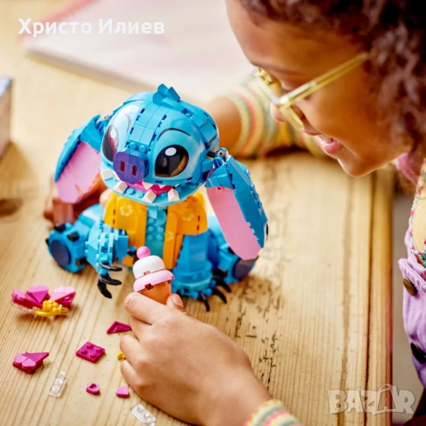 LEGO Disney Стич 43249 Конструктор Лего, снимка 3 - Конструктори - 54615477