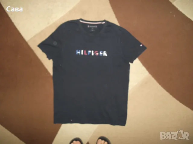 Тениски TOMMY HILFIGER  мъжки,Л, снимка 3 - Тениски - 55618663