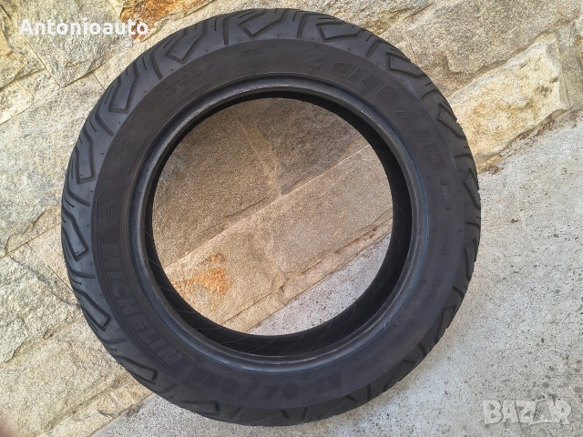 150 70 13 MICHELIN CITY GRIP 2  гума скутер гуми мото moto, снимка 6 - Гуми и джанти - 55182197
