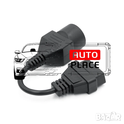 Кабел / Преходник / Адаптер за Mazda 17 Пина 17 Pin Мазда Delphi, снимка 3 - Аксесоари и консумативи - 53973019