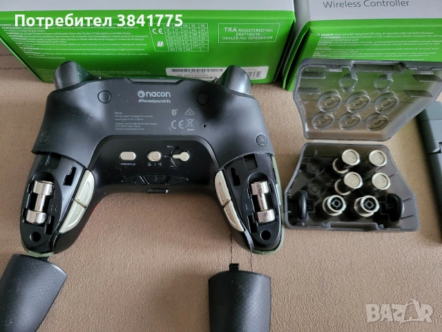 Xbox Sport Blue, Winter Forces и Nacon Revolution Unlimited Pro Call of Duty, снимка 5 - Аксесоари - 54883725
