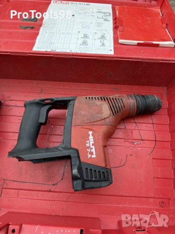 Hilti TE 7-A 36V + подарък батерия, снимка 5 - Перфоратори - 54338311
