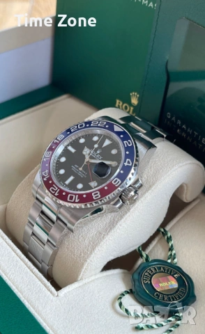 Rolex GMT-Master II 40mm 'Pepsi' Steel  Ceramic Oyster Automatic Различни Варианти, снимка 3 - Мъжки - 54072528