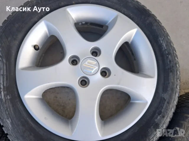 Алуминиеви джанти Suzuki 4x100 15-цола, снимка 6 - Гуми и джанти - 55586004
