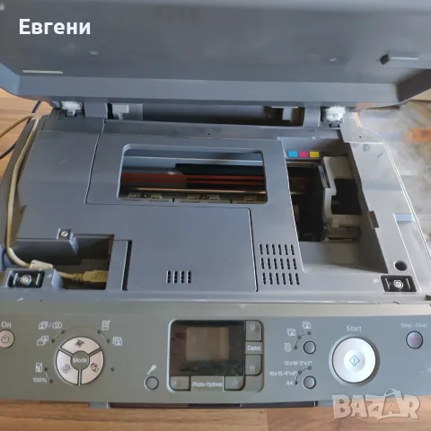 Мастиленоструен принтер/скенер, снимка 3 - Принтери, копири, скенери - 55675535