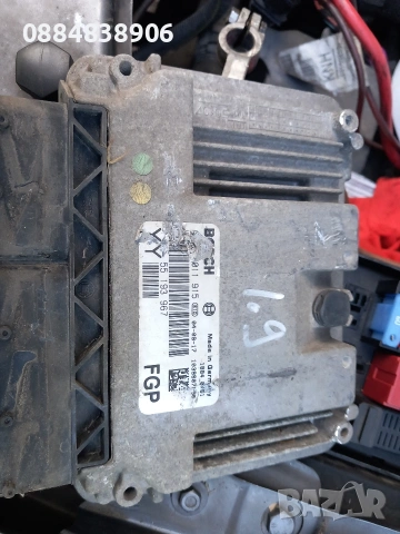компютър двигател вектра 1.9 55193967 Bosch 281011915, снимка 6 - Части - 54682304