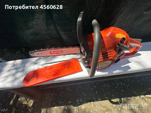 Моторен верижен трион husqvarna 135 mark ll , снимка 2 - Моторни триони/резачки - 54336239