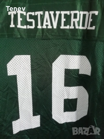 New York Jets Testaverde Jersey Starter NFL оригинална тениска фланелка джърси , снимка 6 - Тениски - 49044019