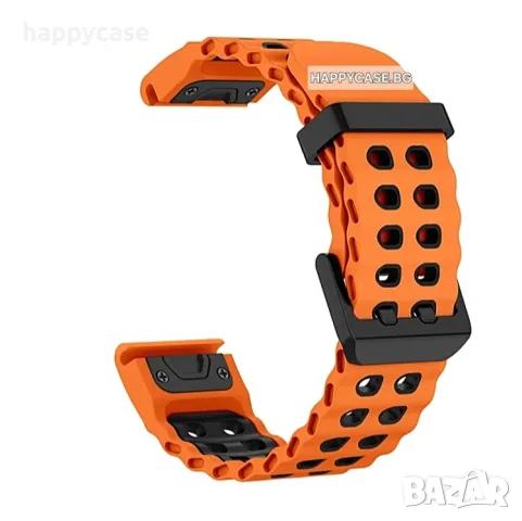 MARINE QUICKFIT Силиконова каишка за Garmin Fenix / Instinct / Enduro / Tactix / Quatix, снимка 14 - Каишки за часовници - 55649994