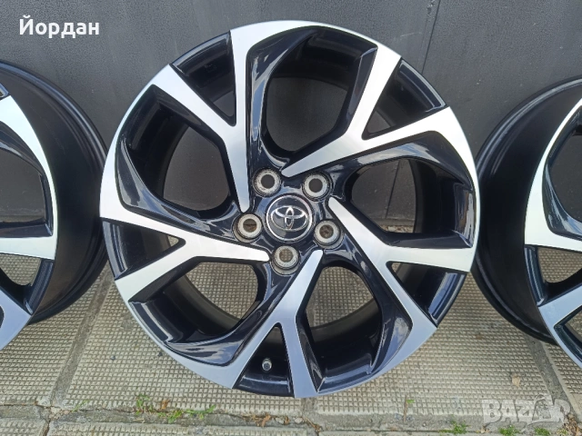 ОРИГИНАЛНИ джанти 18 ' цола 5x114,3 TOYOTA / ТОЙОТА ЕТ50 7J + датчици, снимка 8 - Гуми и джанти - 54783005