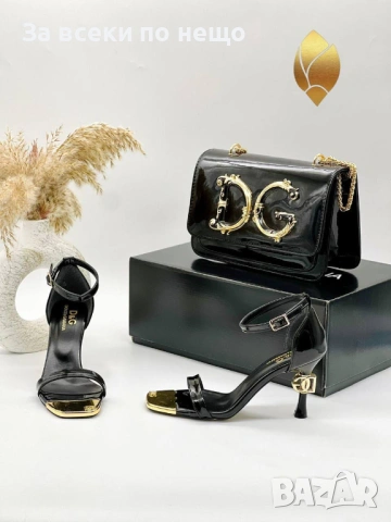 Dolce&Gabbana Дамски Сандали На Ток Долче И Габана - Различни Цветове Код SK1169, снимка 3 - Сандали - 53968943