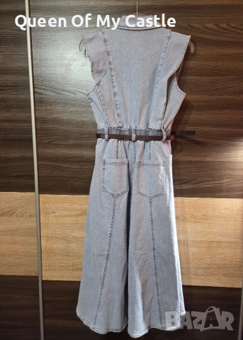 Красива деним роклята , снимка 5 - Рокли - 54334251