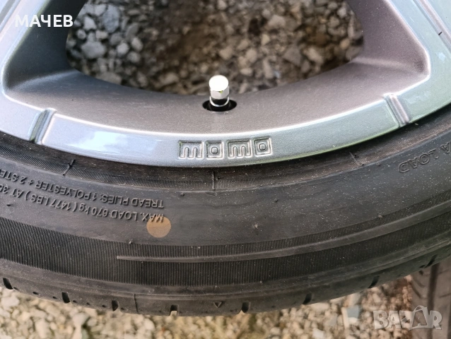 Лети джанти MOMO 17 5x100 7J ET38, снимка 6 - Гуми и джанти - 55120081