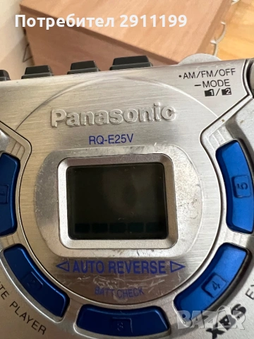 Уокмен с радио Panasonic за ремонт / части, снимка 2 - Друга електроника - 54639266