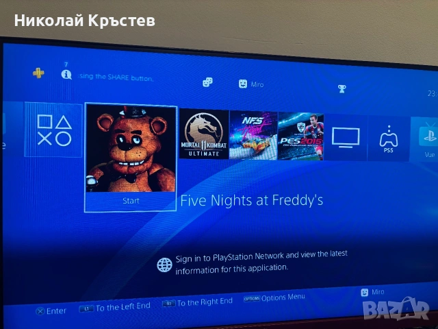 PS4 Slim 500GB с 3 игри, снимка 7 - PlayStation конзоли - 55082168
