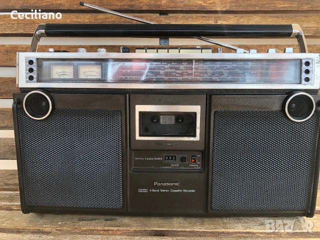 Радиокасетофон класика от края на 70-те години – PANASONIC RS-4350LJ., снимка 10 - Радиокасетофони, транзистори - 54994778