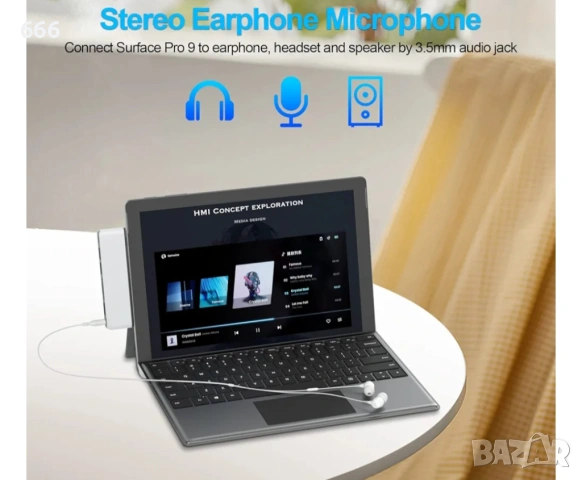 7-в-2 USB-C хъб (док станция), снимка 8 - Друга електроника - 54120007