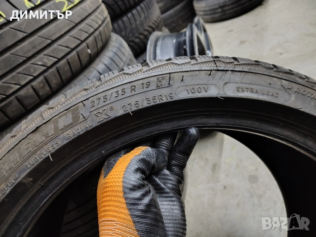 Само 1бр.зимна гума MICHELIN 275 35 19 DOT21 цена за брой, снимка 8 - Гуми и джанти - 54044987