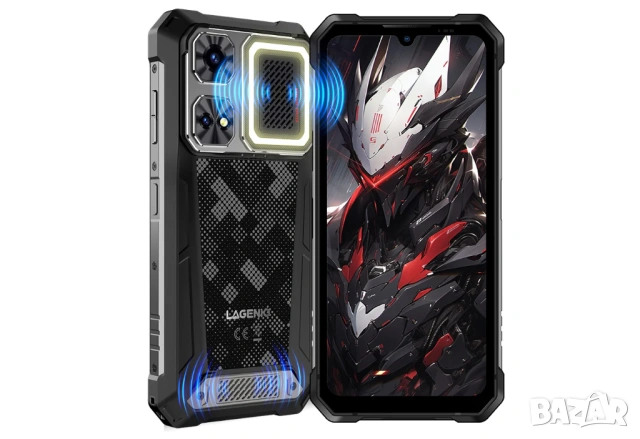 LAGENIO Rhino 1 Pro - 6.9", 8GB+16GB/256GB, 12000mAh, защита, Stereo