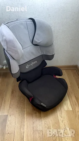 столче за кола Cybex Solution X Fix цвят Grey Rabbit
