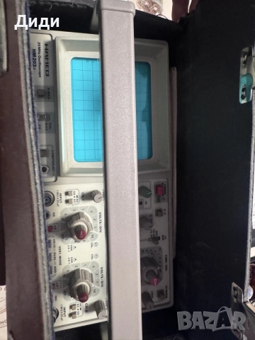 Аналогов осцилоскоп HAMEG HM 203-7 (20 MHz) – Като нов, пълен комплект!, снимка 17 - Други инструменти - 55214285