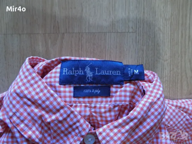 риза polo ralph lauren тениска потник блуза горнище фанела мъжка оригинал M, снимка 5 - Спортни дрехи, екипи - 55422780