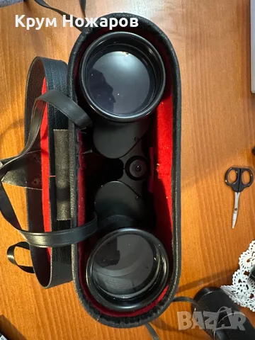 Продавам бинокъл Hanimex Coated Optics 10x50  262 FT AT1000 YDS  87M AT 1000M Бинокълът е в добро , снимка 8 - Антикварни и старинни предмети - 55676101