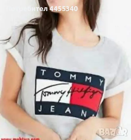 Дамска тениска Tommy Jeans , снимка 2 - Тениски - 55448916