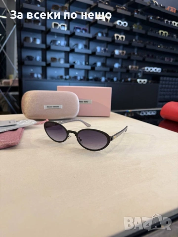 Miu Miu Слънчеви Очила С UV400 Защита С Подарък🎁Калъф И Кутия Миу Миу-Различни Цветове Код SK1706 , снимка 5 - Слънчеви и диоптрични очила - 54896384