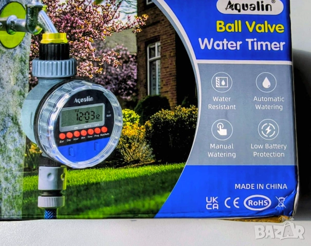 Продавам цифров таймер за напояване Aqualink 21026, снимка 3 - Напояване - 54563788