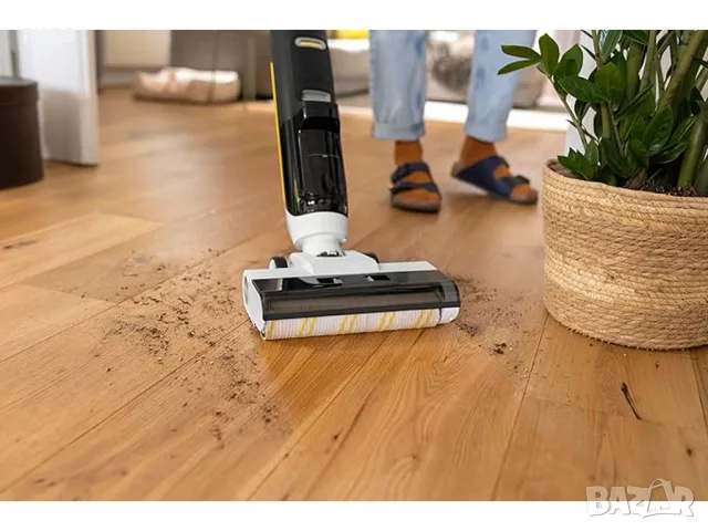НОВИ! Акумулаторна прахосмукачка 3в1 Karcher KFL 1 уред 3в1 прахосмукачка моп подсушаване, снимка 11 - Прахосмукачки - 55500188