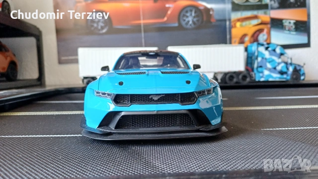 GT-SPIRIT 1:18 Ford Mustang GTD мащабен модел кола, снимка 4 - Колекции - 54911570