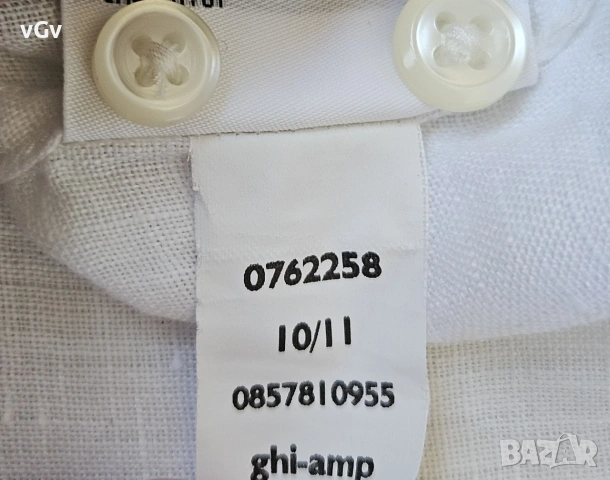 Мъжка ленена риза Tommy Hilfiger Linen - XL/XXL, снимка 5 - Ризи - 55081053