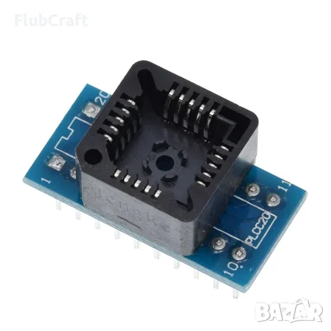 PLCC20 към DIP20 адапторна платка