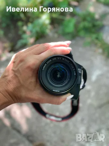 Продавам фотоапарат Canon EOS 250D с оригинален обектив Canon EF-S 18-55mm f/4-5.6 IS STM, снимка 9 - Обективи и филтри - 55513386