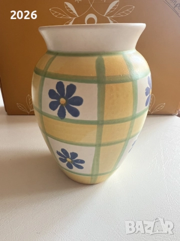 Винтидж германска керамична ваза Bay Keramik (Made in Germany) – Сериен № 546-15