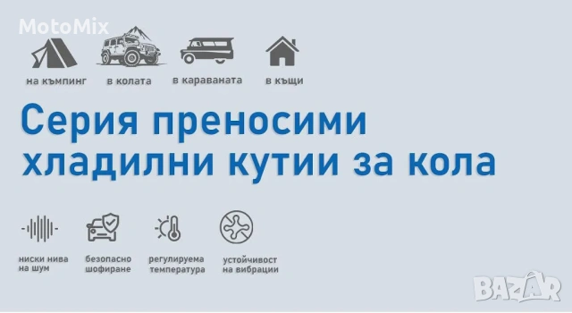 Хладилна кутия с компресор 12V/24V/220V 45 литра, снимка 18 - Аксесоари и консумативи - 54406443
