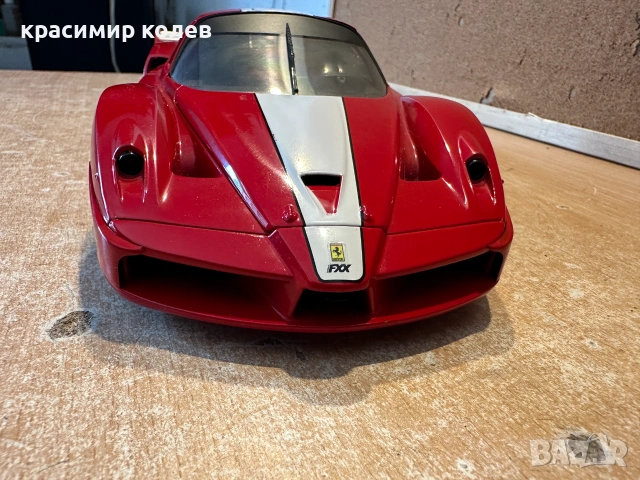 метален модел "FERRARI FXX"/Hot Wheels,1:18/, снимка 10 - Колекции - 55123353