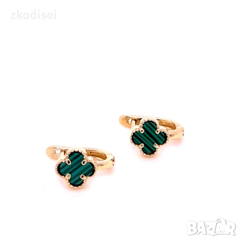 Златни обеци Van Cleef 2,01гр. 14кр. проба:585 модел:39450-1