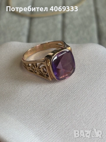 Мъжки златен Руски пръстен 7.6гр 14к , снимка 4 - Пръстени - 54175084