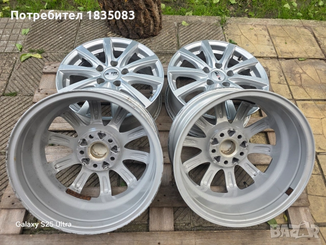 Лети джанти 16ки 5х112 Platin, снимка 9 - Гуми и джанти - 54855220