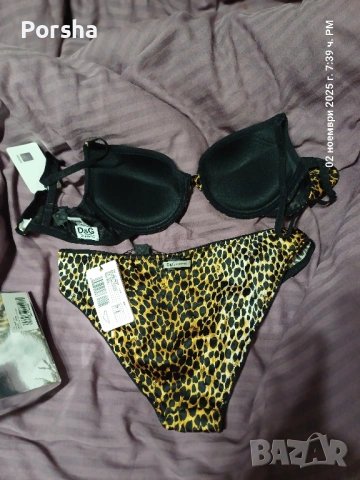 Комплект сутиен и прашки Dolce & Gabbana , снимка 2 - Бельо - 54482628