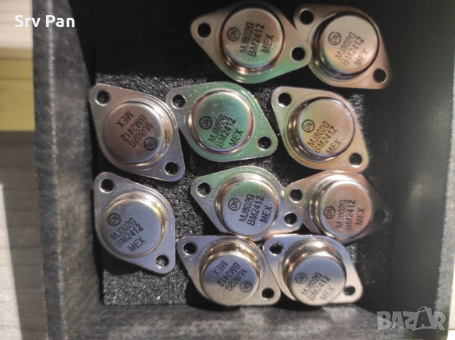 NPN Transistor Amplifier MJ802G, TTC011B, PNP TTA006B