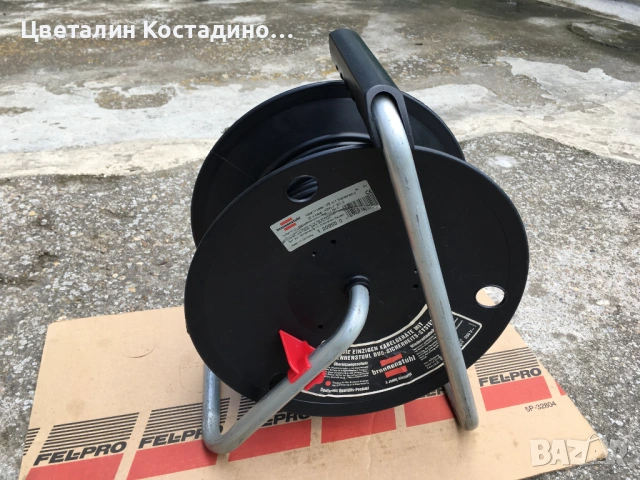 макара с удължител ""Brennenstuhl" 25 m + radio, снимка 5 - Други инструменти - 54397261