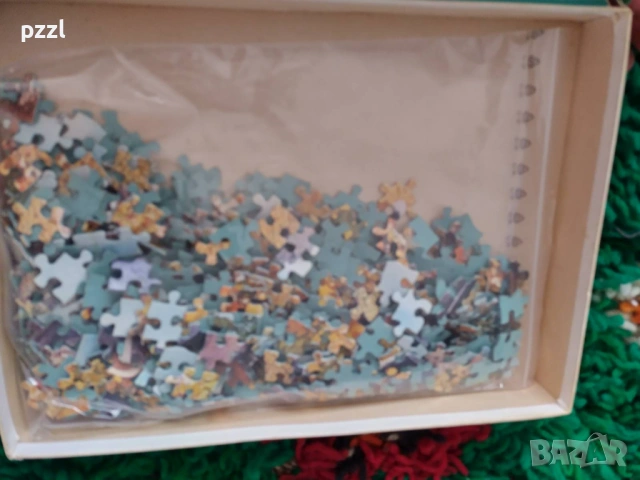 Пъзел "Autumn” Ravensburger 1970г. 500 части, снимка 2 - Пъзели - 53966361