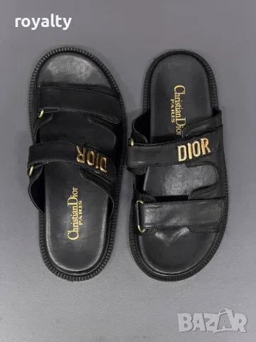 Christian Dior Нови Дамски Чехли Различни Цветове , снимка 4 - Чехли - 55343537