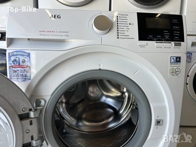 Пералня AEG 6000 Series ProSense 8кг, снимка 3 - Перални - 55192501