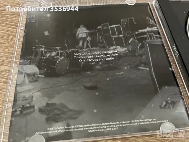 Nirvana CD 2002 GEFFEN, снимка 5 - CD дискове - 55531079