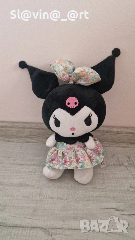 Плюшена играчка Kuromi, 25 см.